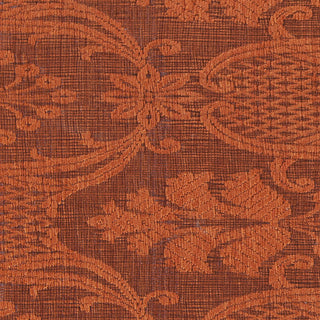 Chandra Shenaz SHE-31206 Rust Area Rug Close Up