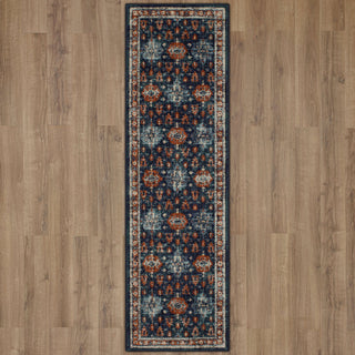 Karastan Soiree Shelburne Indigo Area Rug Main Image