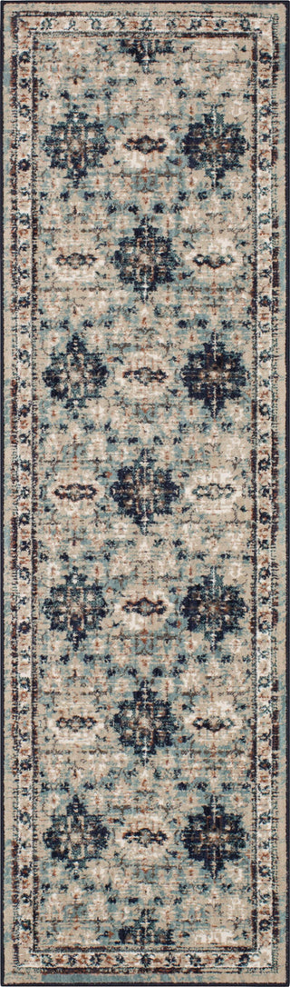 Karastan Soiree Shelburne Robin's Egg Area Rug Main Image