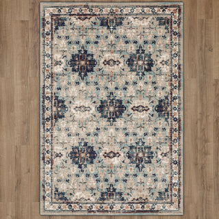 Karastan Soiree Shelburne Robin's Egg Area Rug Main Image