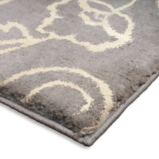 Orian Rugs Sherwood Abegail Grey Area Rug Corner Shot