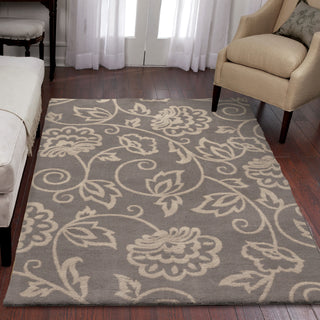 Orian Rugs Sherwood Abegail Grey Area Rug Room Scene