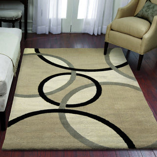 Orian Rugs Sherwood Oris Beige Area Rug Room Scene