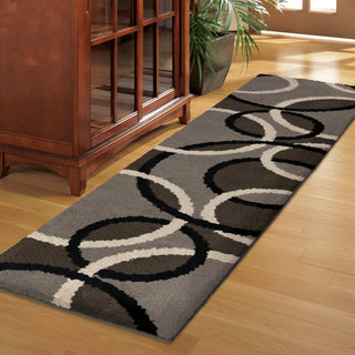 Orian Rugs Sherwood Oris Gray Area Rug Room Scene Runner Feature