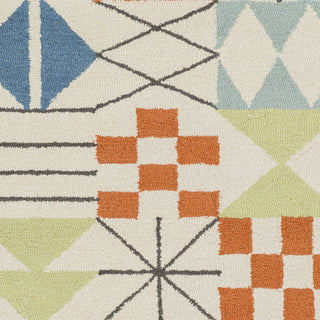 Surya Shiloh SHH-5001 White Area Rug by DwellStudio Sample Swatch