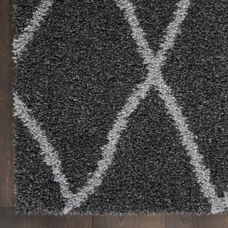 Nourison Shangri-La SHI02 Charcoal/Light Grey Area Rug