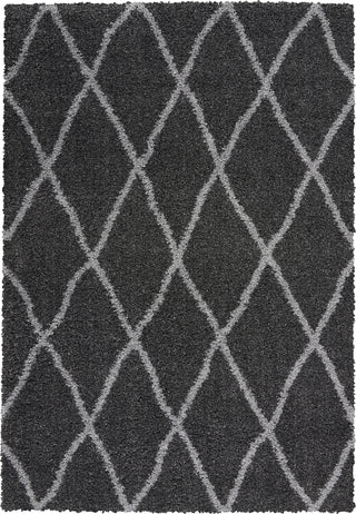 Nourison Shangri-La SHI02 Charcoal/Light Grey Area Rug