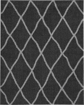 Nourison Shangri-La SHI02 Charcoal/Light Grey Area Rug