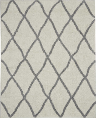 Nourison Shangri-La SHI02 Ivory/Light Grey Area Rug