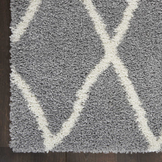 Nourison Shangri-La SHI02 Light Grey/Ivory Area Rug