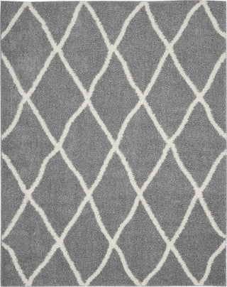 Nourison Shangri-La SHI02 Light Grey/Ivory Area Rug