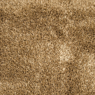 Surya Shimmer SHI-5008 Gold Shag Weave Area Rug Sample Swatch