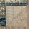 Karastan Expressions Shibori Stripe Indigo Area Rug by Scott Living Back Image