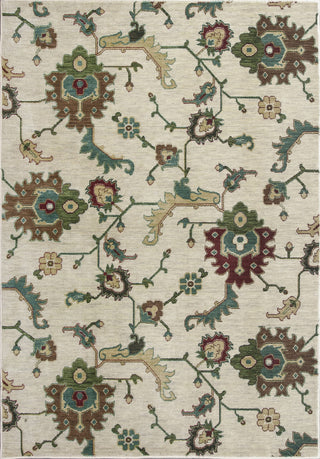 KAS Shiraz 5013 Camel Oushak Machine Woven Area Rug