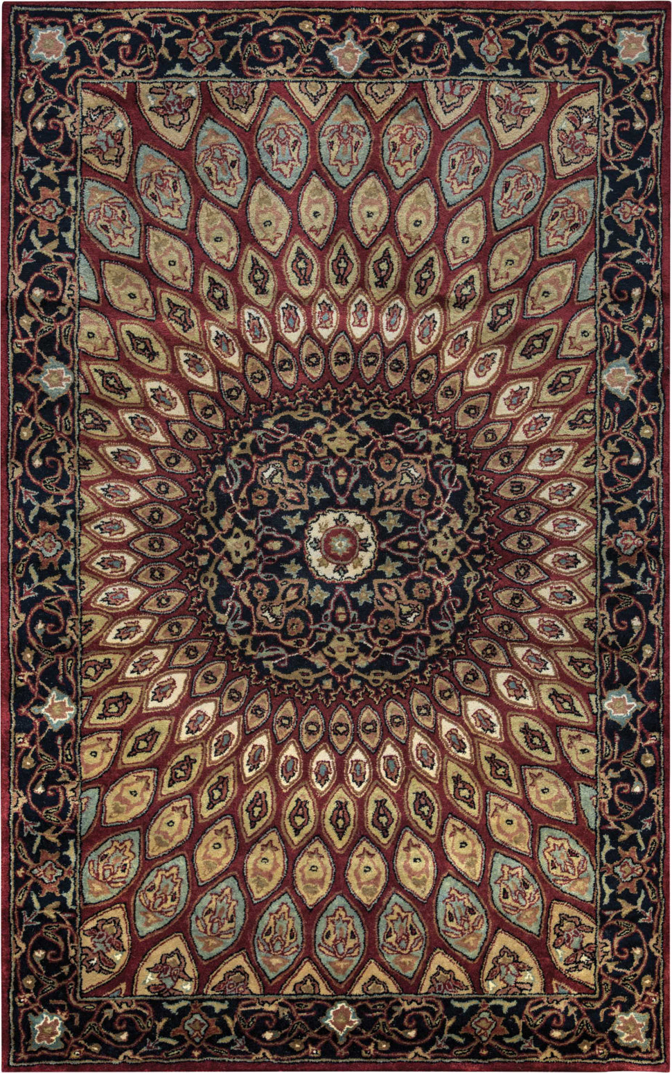 Rizzy Shine SN2488 multi Area Rug Main Image Feature