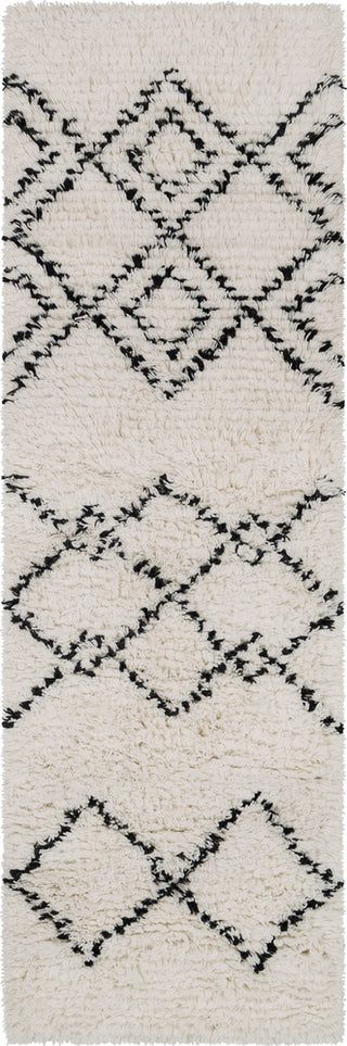 Surya Sherpa SHP-8002 White Camel Area Rug Runner Image