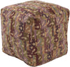 Surya Shoop SHPF-002 Multi-Color Pouf by Mike Farrell 18 X 18 X 18 Cube