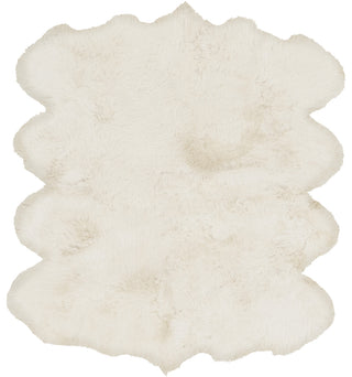 Surya Sheepskin SHS-9600 White Area Rug 6' X 8'