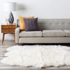 Surya Sheepskin SHS-9600 Area Rug Room Scene Feature
