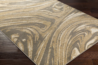 Surya Steinberger SIB-1012 Brown Area Rug Closeup