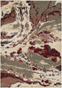 Surya Steinberger SIB-1016 Brown/Red Area Rug 5'3'' X 7'6''