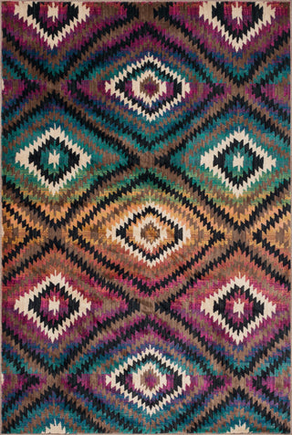 Loloi Sierra SB-01 Brown / Multi Area Rug main image