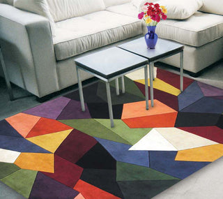 KAS Signature 9086 Multi Prisms Area Rug Main Image Feature