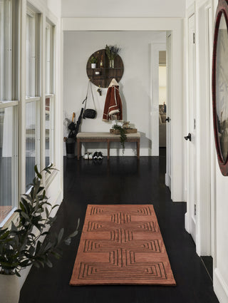 Momeni Simba SIM-3 Copper Area Rug Lifestyle Image