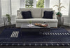 Momeni Simba SIM-5 Navy Area Rug Lifestyle Image