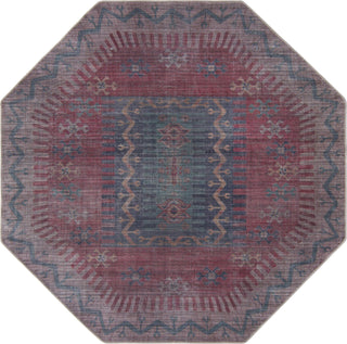 Unique Loom Sisu T-SISU2 Multi Area Rug Octagon Top-down Image
