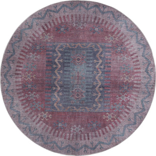 Unique Loom Sisu T-SISU2 Multi Area Rug Round Top-down Image