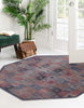 Unique Loom Sisu T-SISU3 Multi Area Rug Octagon Lifestyle Image Feature