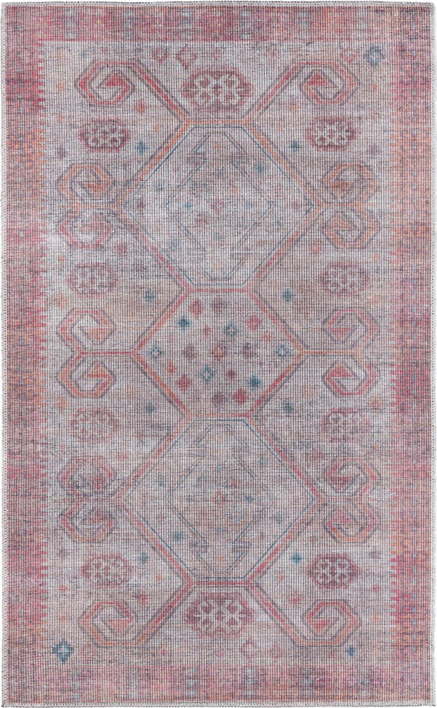 Unique Loom Sisu T-SISU4 Rust Red and Beige Area Rug main image