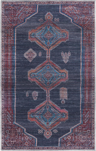 Unique Loom Sisu T-SISU9 Charcoal and Gray Area Rug main image