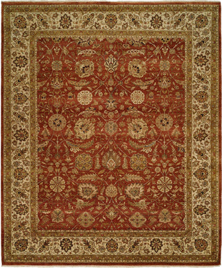 Kalaty Shajahan SJ-467 Rust/Ivory Area Rug main image