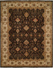 Kalaty Shajahan SJ-469 Black/Ivory Area Rug main image