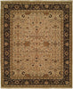 Kalaty Shajahan SJ-470 Ivory/Black Area Rug main image