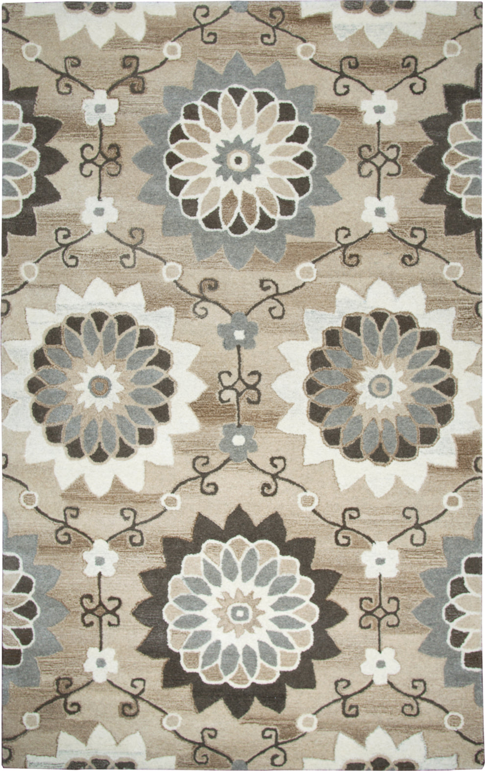 Rizzy Suffolk SK250A Beige Area Rug main image