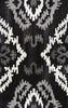 Rizzy Suffolk SK252A Black Area Rug Detail Shot