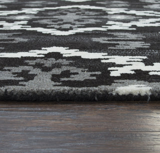 Rizzy Suffolk SK252A Black Area Rug Close Shot