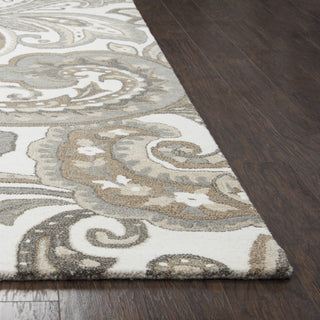 Rizzy Suffolk SK326A Beige Area Rug Corner Shot