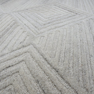 Rizzy Suffolk SK333A Ivory Area Rug Detail Shot