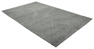 Rizzy Suffolk SK334A Gray Area Rug Angle Shot