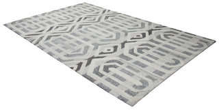 Rizzy Suffolk SK336A Gray Area Rug Angle Shot