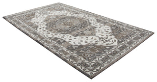 Rizzy Suffolk SK357A Beige Area Rug Angle Shot