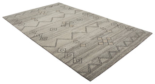 Rizzy Suffolk SK358A Gray Area Rug Angle Shot