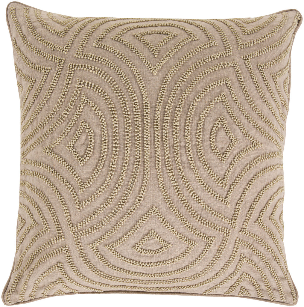 Surya Skinny Dip Linen and Beads SKD-004 Pillow by Candice Olson