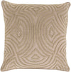 Surya Skinny Dip Linen and Beads SKD-004 Pillow by Candice Olson 18 X 18 X 4 Down filled