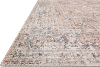 Loloi II Skye SKY-01 Blush/Grey Area Rug Corner 