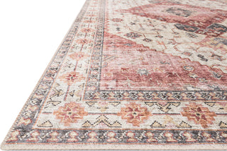 Loloi II Skye SKY-02 Ivory/Berry Area Rug Corner Image